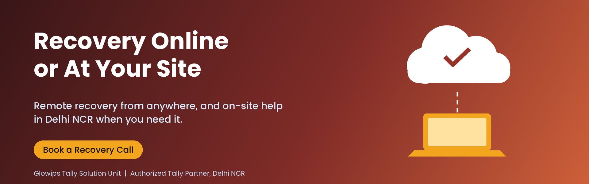 Tally data recovery online or at your site in Delhi NCR