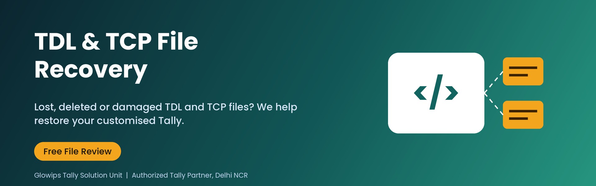 Tally TDL and TCP file recovery – restore your customised Tally